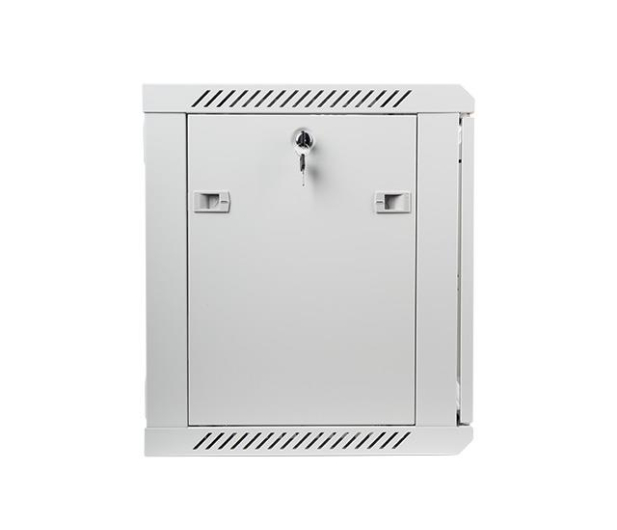 LANBERG Szafa instalacyjna wisząca 19'' 9U 600X450mm szara (drzwi szklane) WF01-6409-10S - 455390 - zdjęcie 4